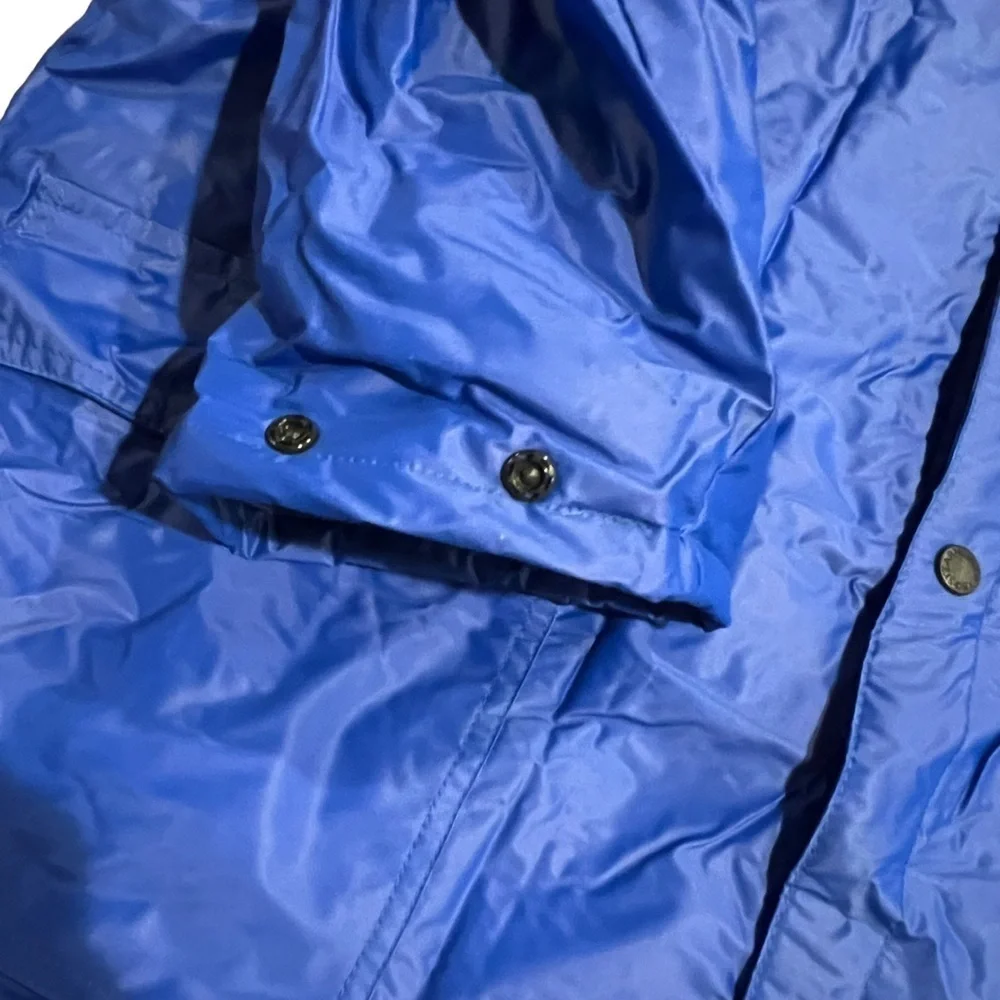 Stearn’s Men’s Quilted Rain Parka Royal Blue XL